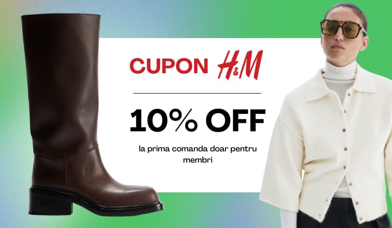 coupon-10% REDUCERE H&M ROMANIA