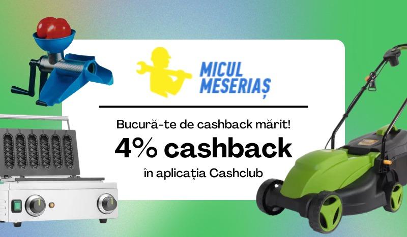 coupon-4% COMISION CASHBACK