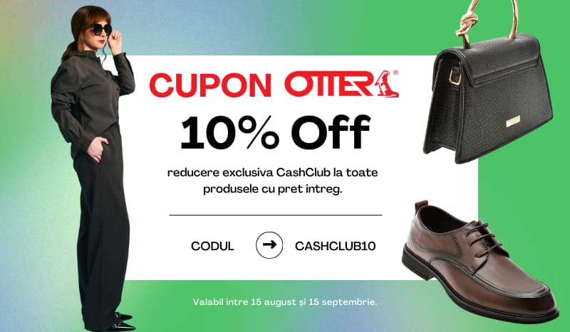 coupon-10% REDUCERE EXCLUSIVA CASHCLUB