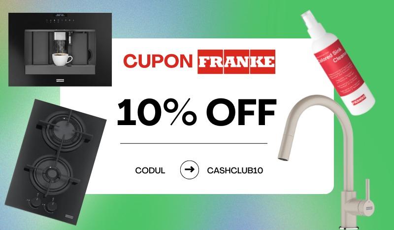 coupon-10% REDUCERE FRANKE