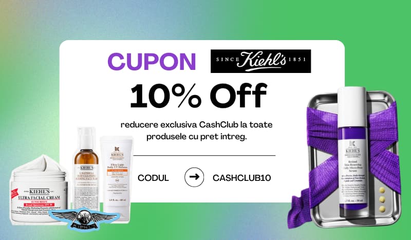 coupon-10% REDUCERE EXCLUSIVA CASHCLUB
