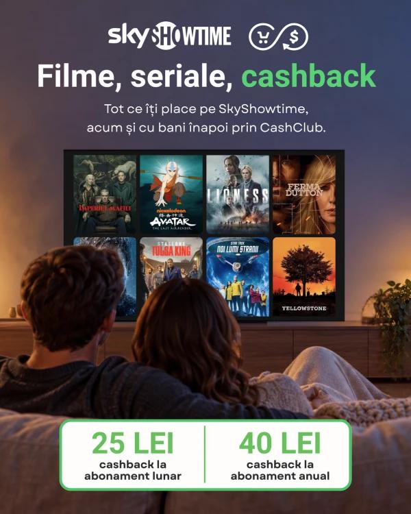 Top 10 seriale SkyShowtime de văzut în toamna 2026 + cashback CashClub