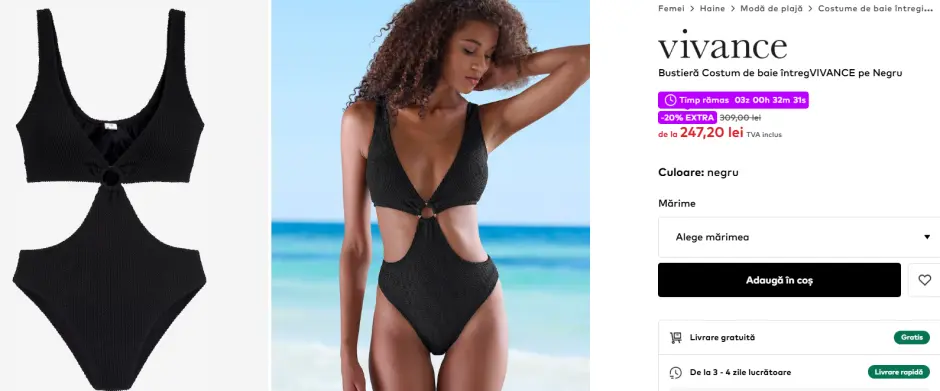 Vara 2025: Costume de baie de neuitat și magazine online de unde le cumperi la reduceri și prețuri bune - Imagine 1