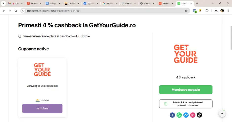 Getyourguide platforma