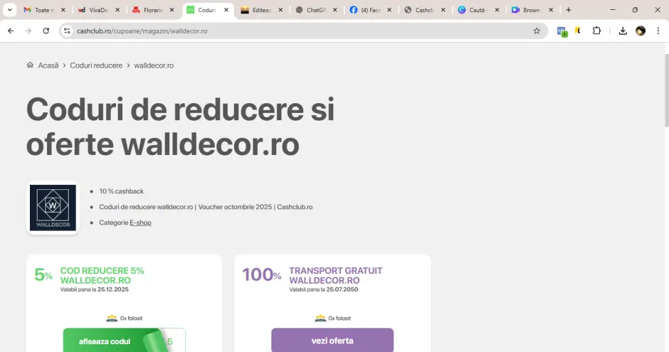 cashclub - plante și deco