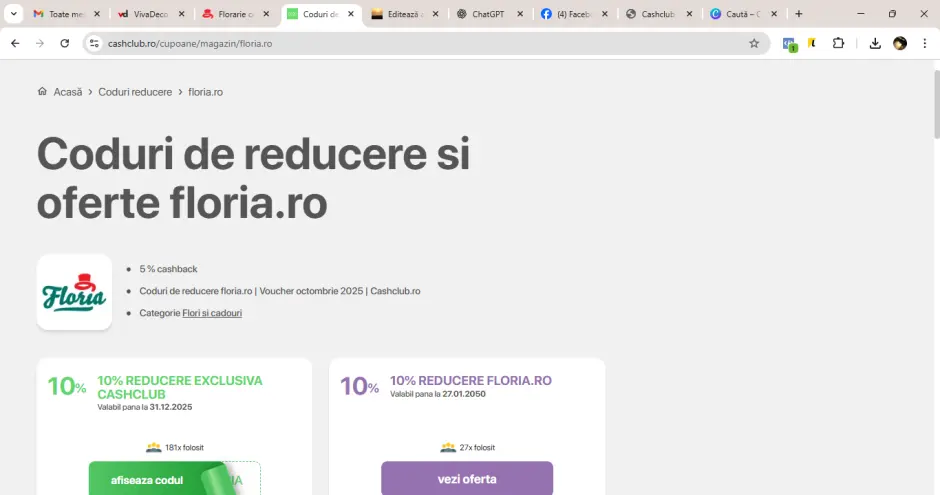 plante și deco-uri cashclub