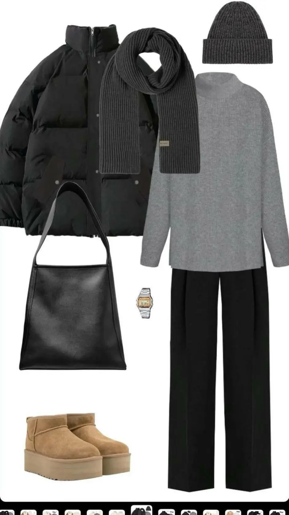 ținută UGG cu ghetele