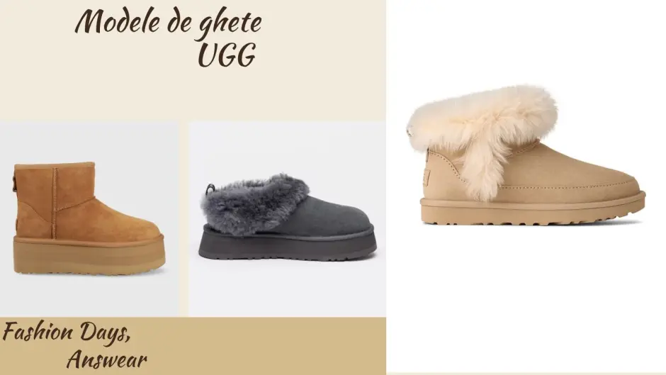 modelul de cizmă UGG