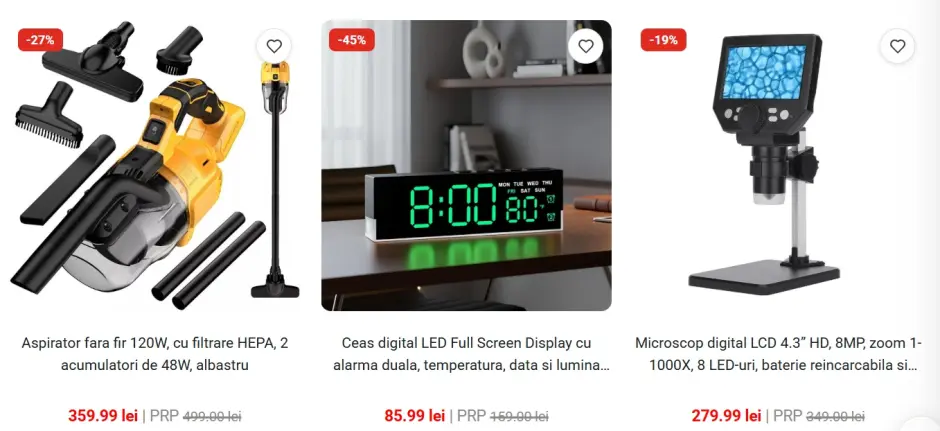 Ce merită să cumperi de pe Tenq.ro cu 10% cashback: idei smart pentru casă, bucătărie, grădină, gadgeturi și organizare - Imagine 21