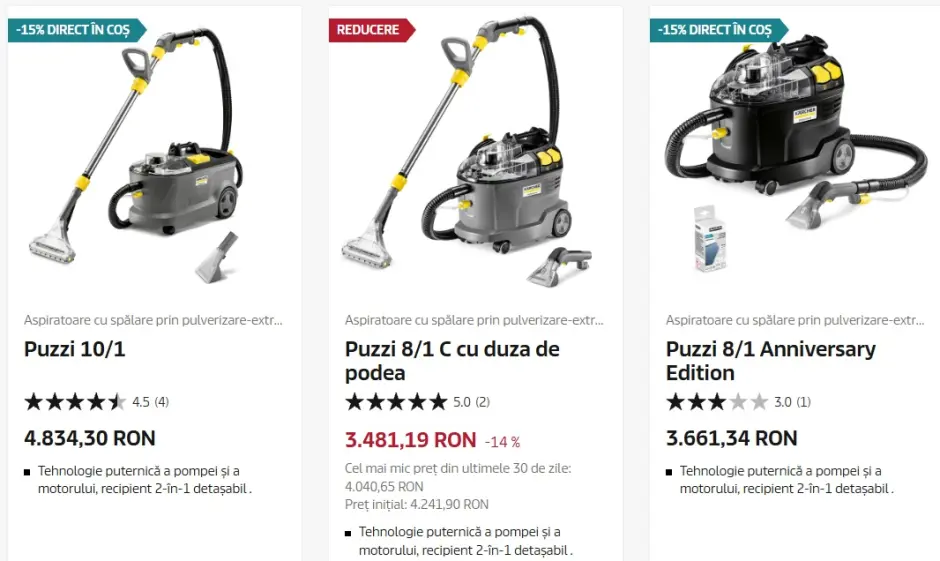 Cum alegi aspiratorul profesional Kärcher potrivit pentru business, curățenie, HoReCa, auto sau spații comerciale - Imagine 14