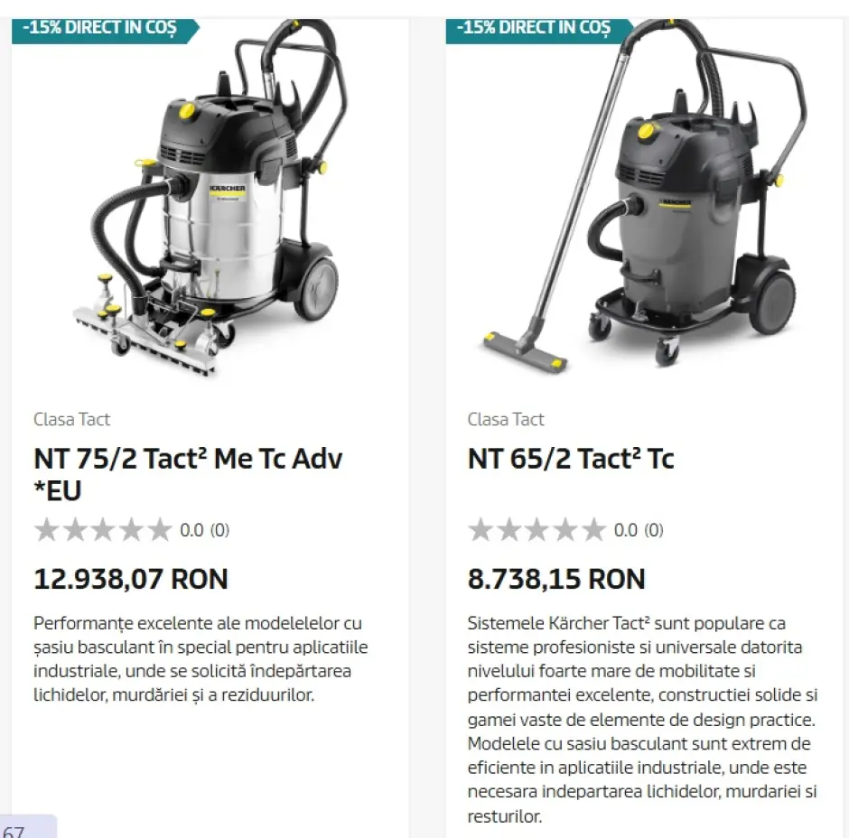 Cum alegi aspiratorul profesional Kärcher potrivit pentru business, curățenie, HoReCa, auto sau spații comerciale - Imagine 11