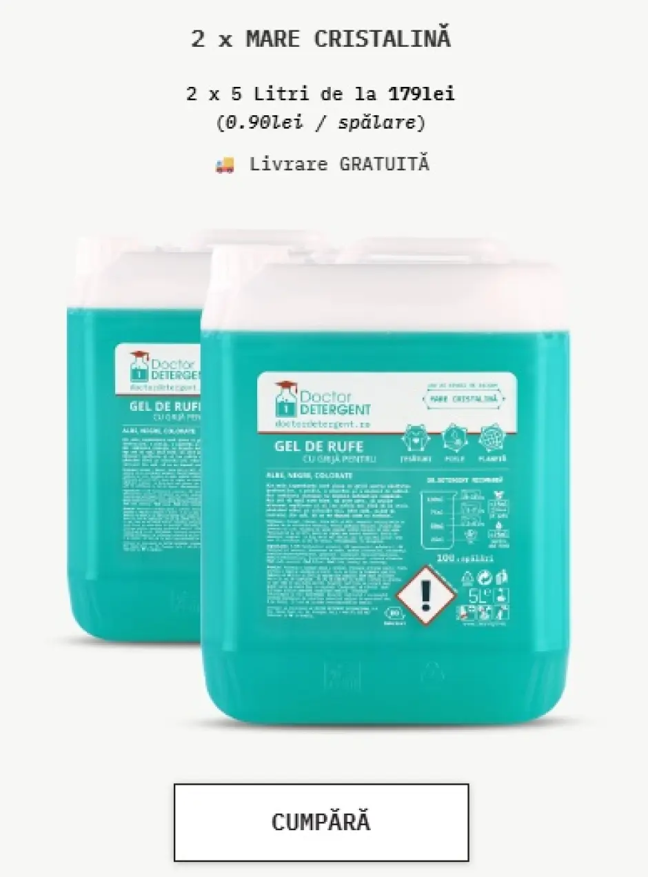 Doctor Detergent: detergentul românesc pentru familii care vor rufe curate, piele protejată și cumpărături mai inteligente - Imagine 7
