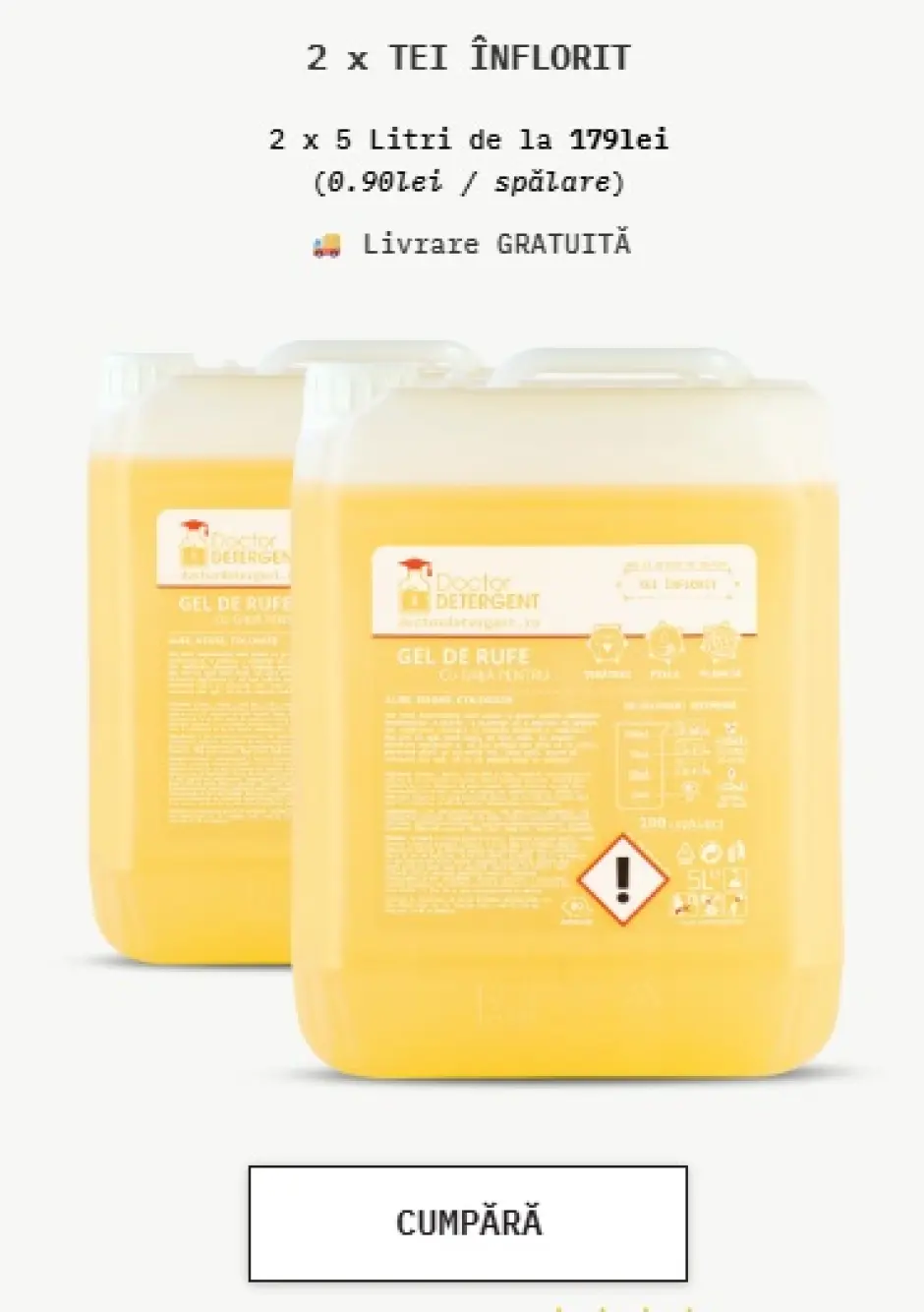 Doctor Detergent: detergentul românesc pentru familii care vor rufe curate, piele protejată și cumpărături mai inteligente - Imagine 8