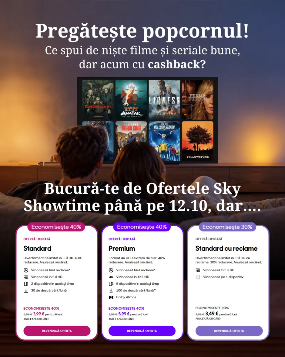 Top 10 seriale de văzut pe SkyShowtime în această toamnă. Cum prinzi oferta SkyShowtime și extra cashback prin CashClub - Imagine 1